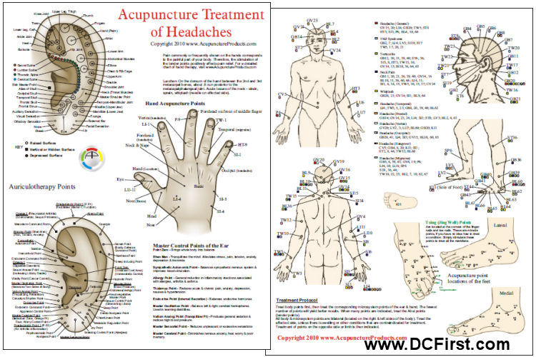 Korean Hand Therapy Meridian Chart