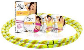 Gaiam Marisa Tomei HoopBody Hoop and DVD Kit