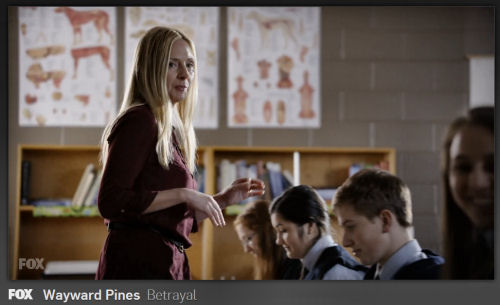 Wayward Pines biology class